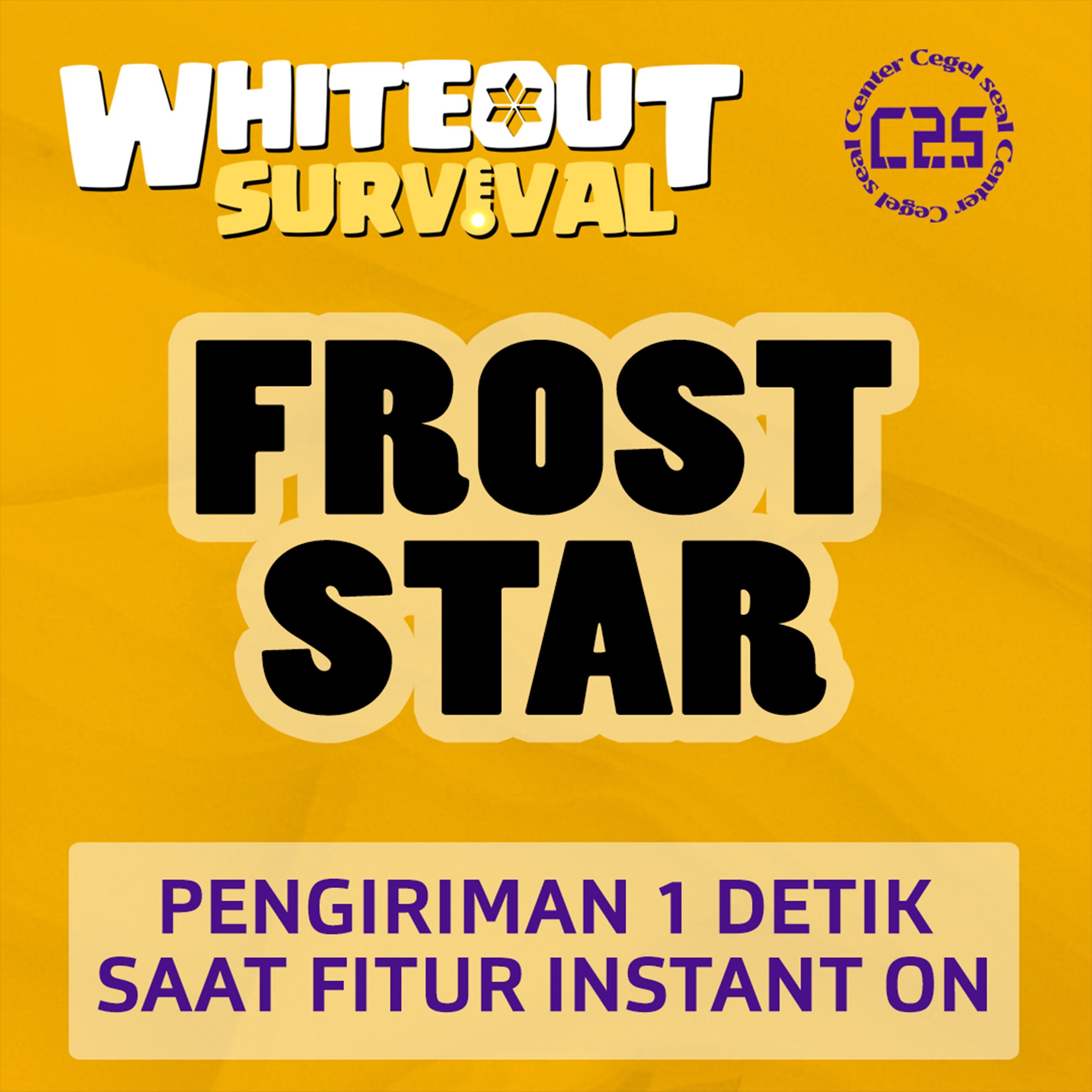 Jual 7.499 Frost Star Whiteout Survival Center Cegel Seal | VCGamers