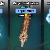 Jual Gingerbread Katana Fish It! - Roblox Mitra GOODs | VCGamers