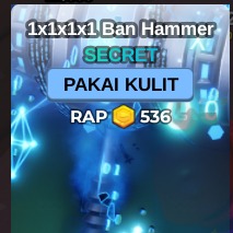 Jual 1x1x1x1 Ban Hammer Fish It! - Roblox Raz Store | VCGamers