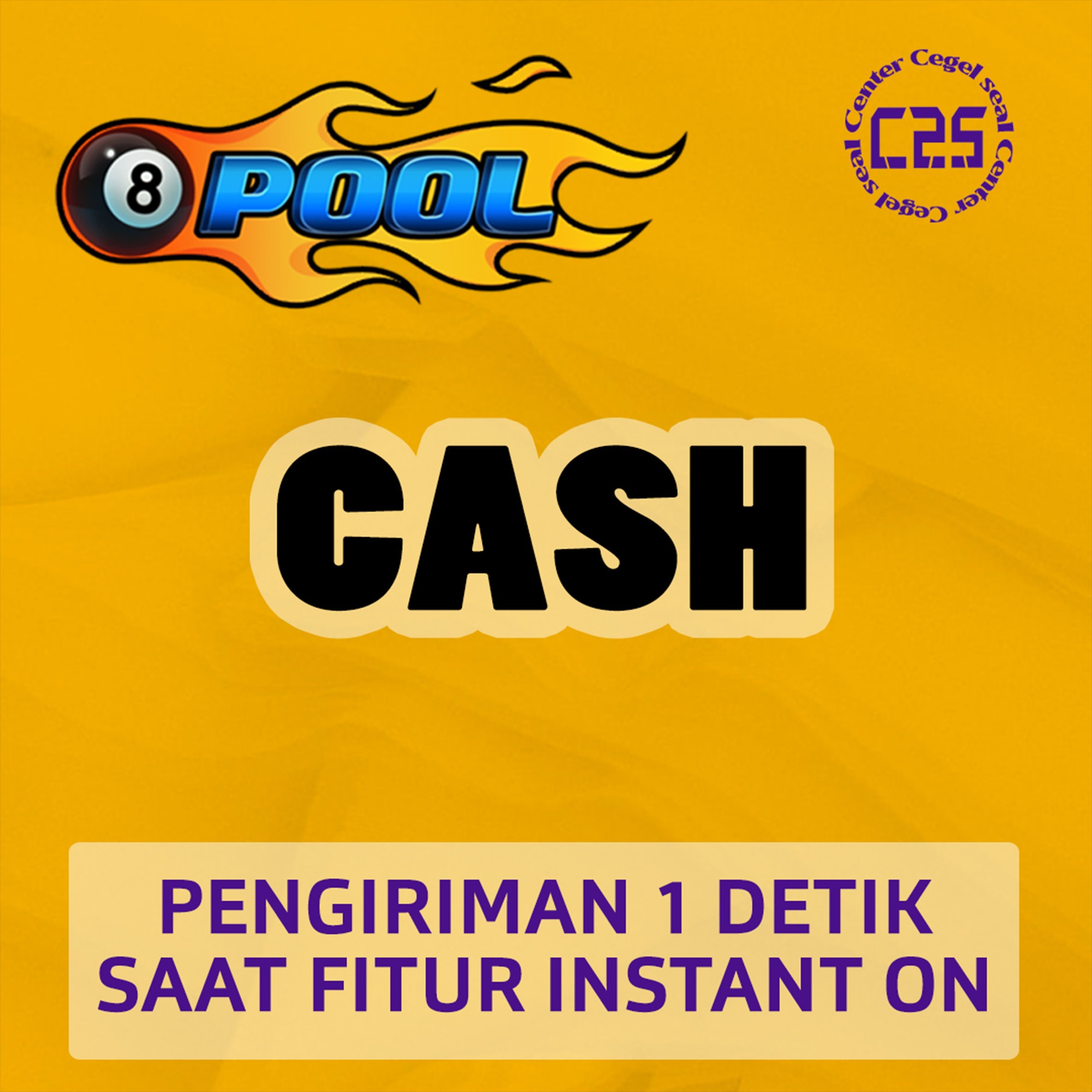 Jual Vault of Cash 8 Ball Pool Center Cegel Seal | VCGamers