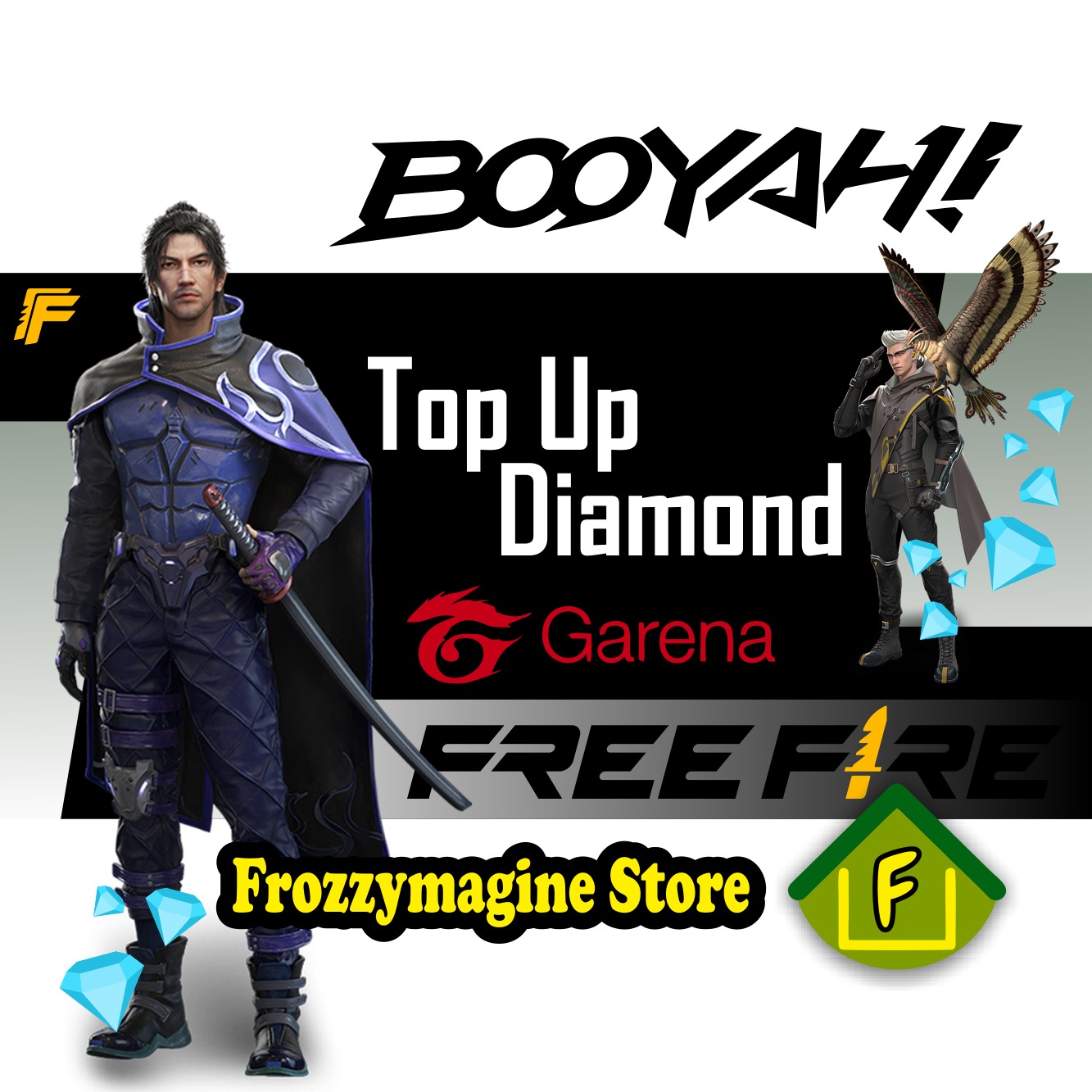 Jual 5 Diamonds Free Fire Frozzymagine Store | VCGamers