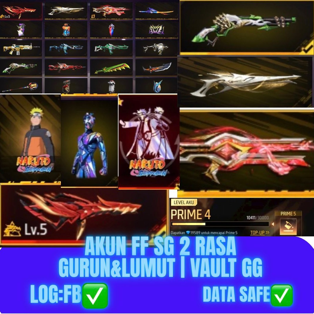 Jual Akun Fress Free Fire ZALL STORE | VCGamers