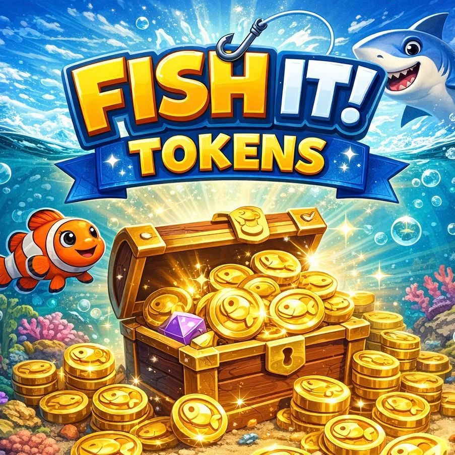 Jual 100 Tokens Fish It! - Roblox ZALL STORE | VCGamers