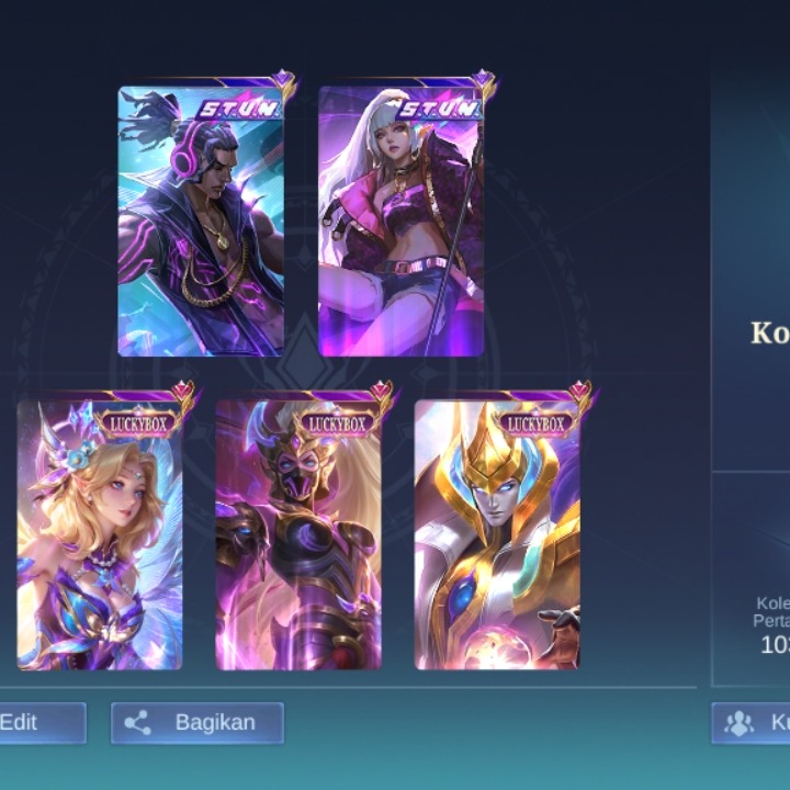 Jual Akun Sultan Murah Mobile Legends Dedy afiyanto store | VCGamers