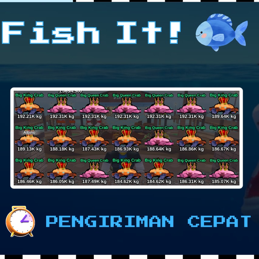 Jual King Crab Fish It! - Roblox Toko Hatta | VCGamers