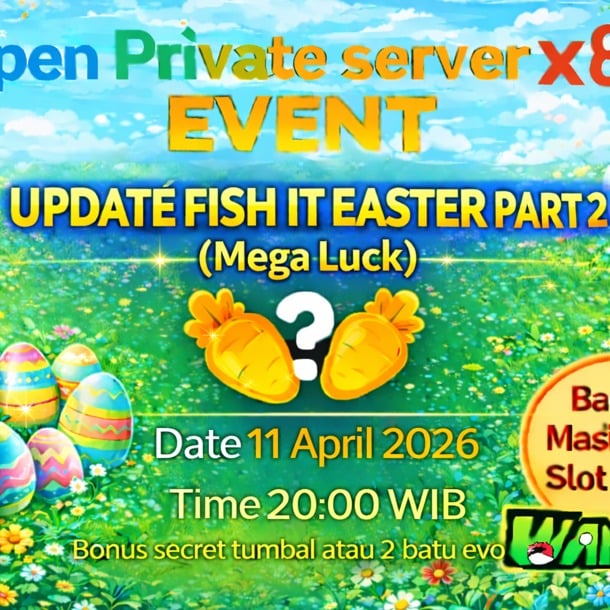 Jual PT PT Server Boost X8 (24 Jam) Fish It! - Roblox Wantau | VCGamers