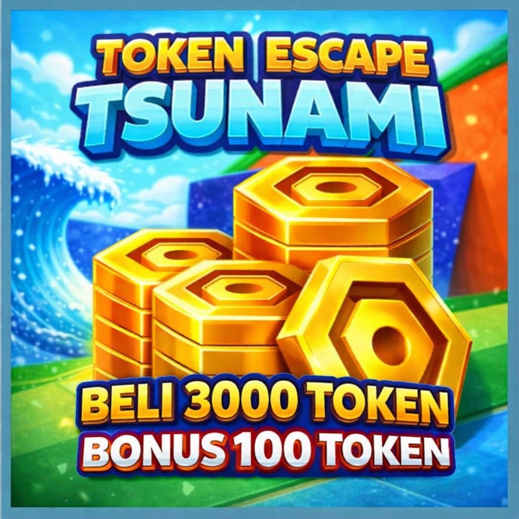 Jual 10 Token Escape Tsunami For Brainrots! - Roblox ZALL STORE | VCGamers