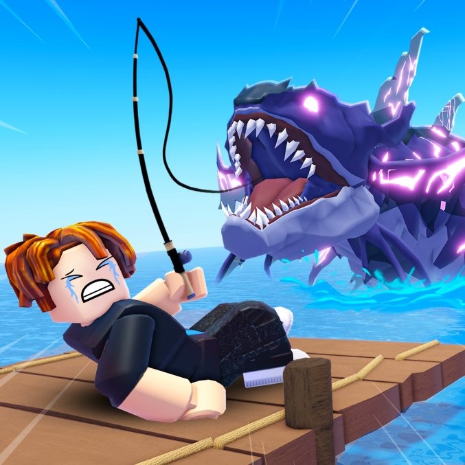 Jual Gladiator Shark Fish It! - Roblox Grow Up | VCGamers