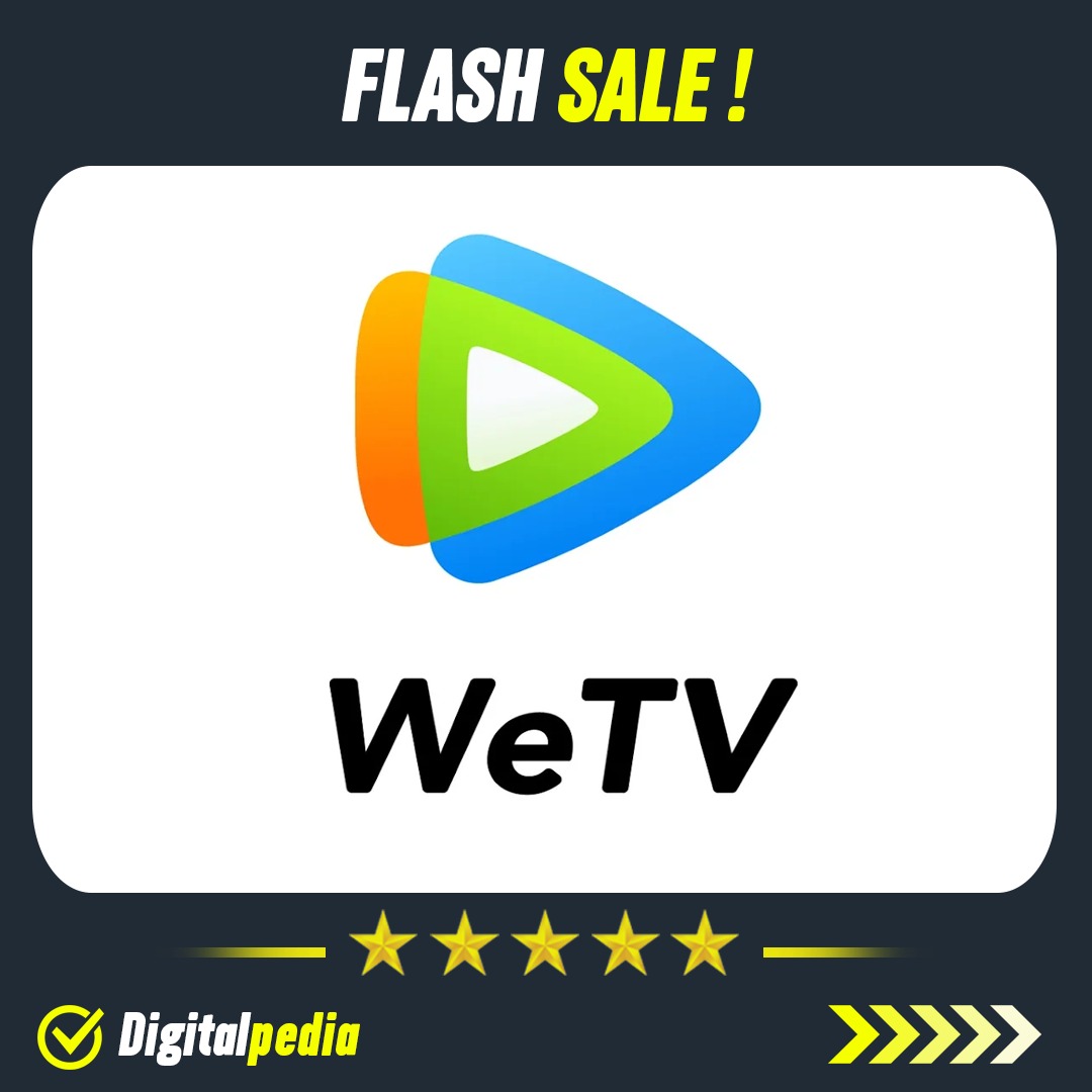 Jual Private 1 Bulan WeTV DIGITALPEDIA | VCGamers