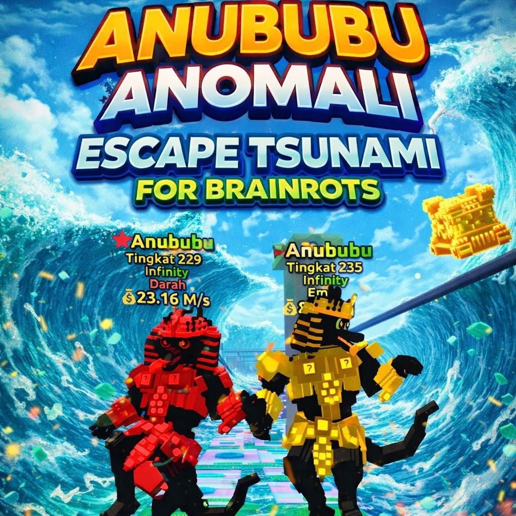 Jual Anububu Escape Tsunami For Brainrots! - Roblox ZALL STORE | VCGamers