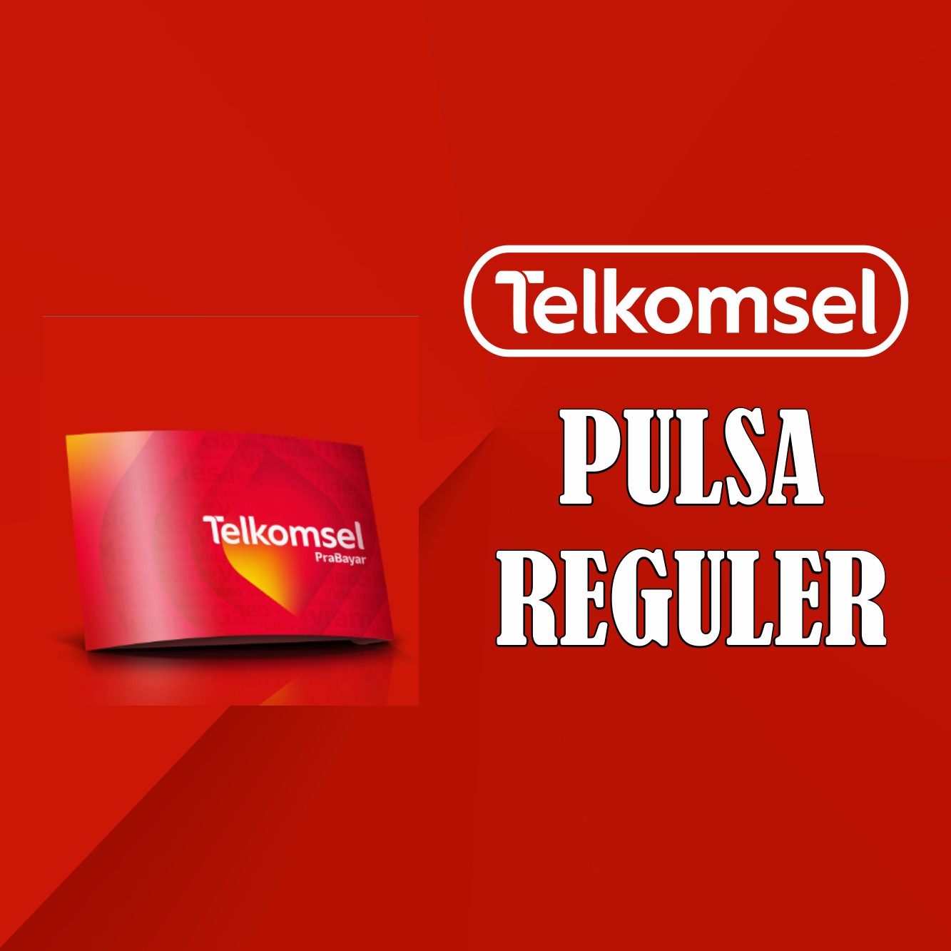 Jual Pulsa Reguler 50.000 Telkomsel Frozzymagine Store | VCGamers