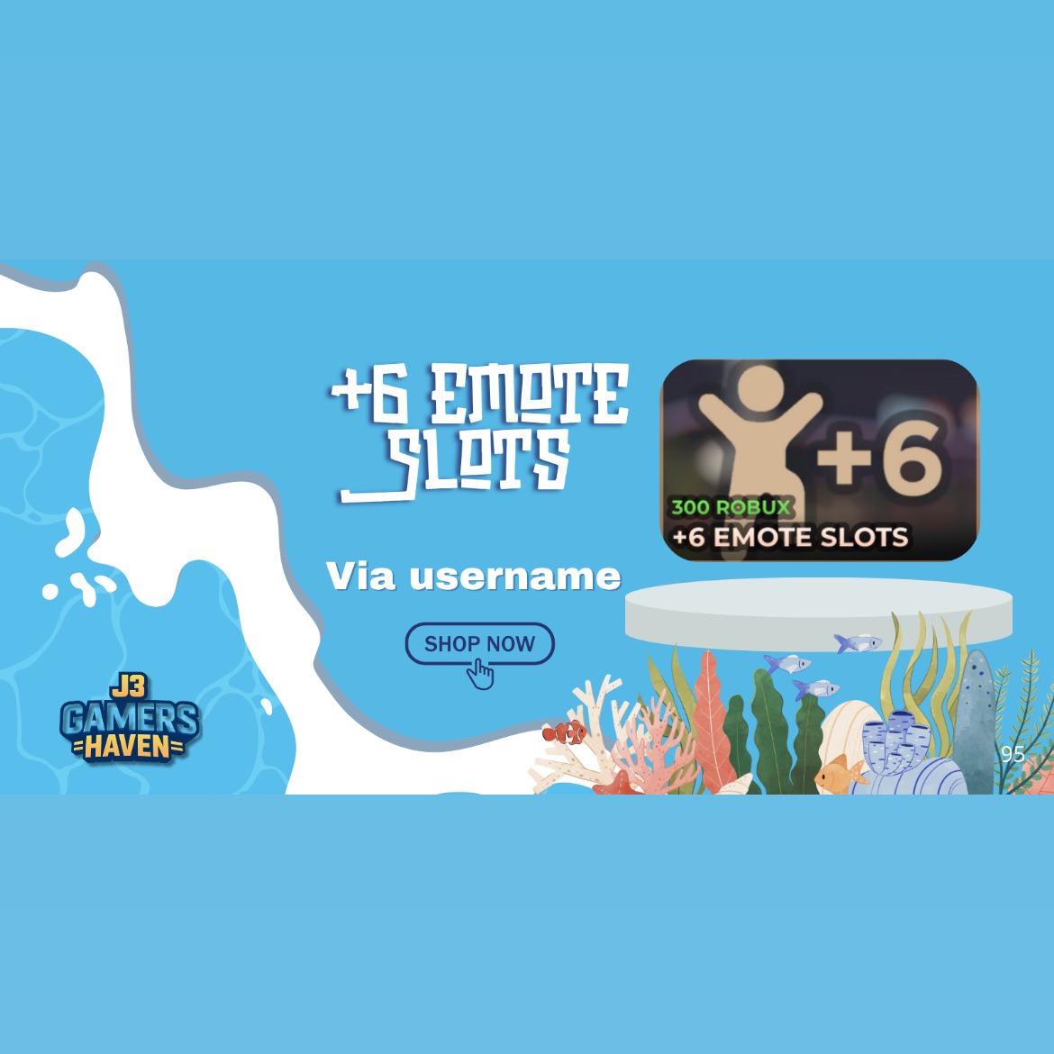 Jual +6 Emote Slots Evade - Roblox J3 Gamers Haven | VCGamers