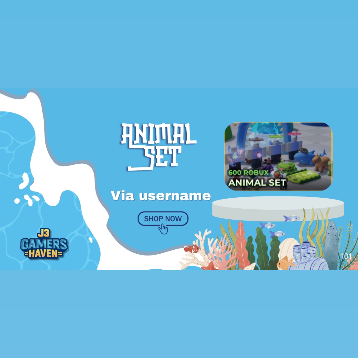 Jual Animal Set Evade - Roblox J3 Gamers Haven | VCGamers