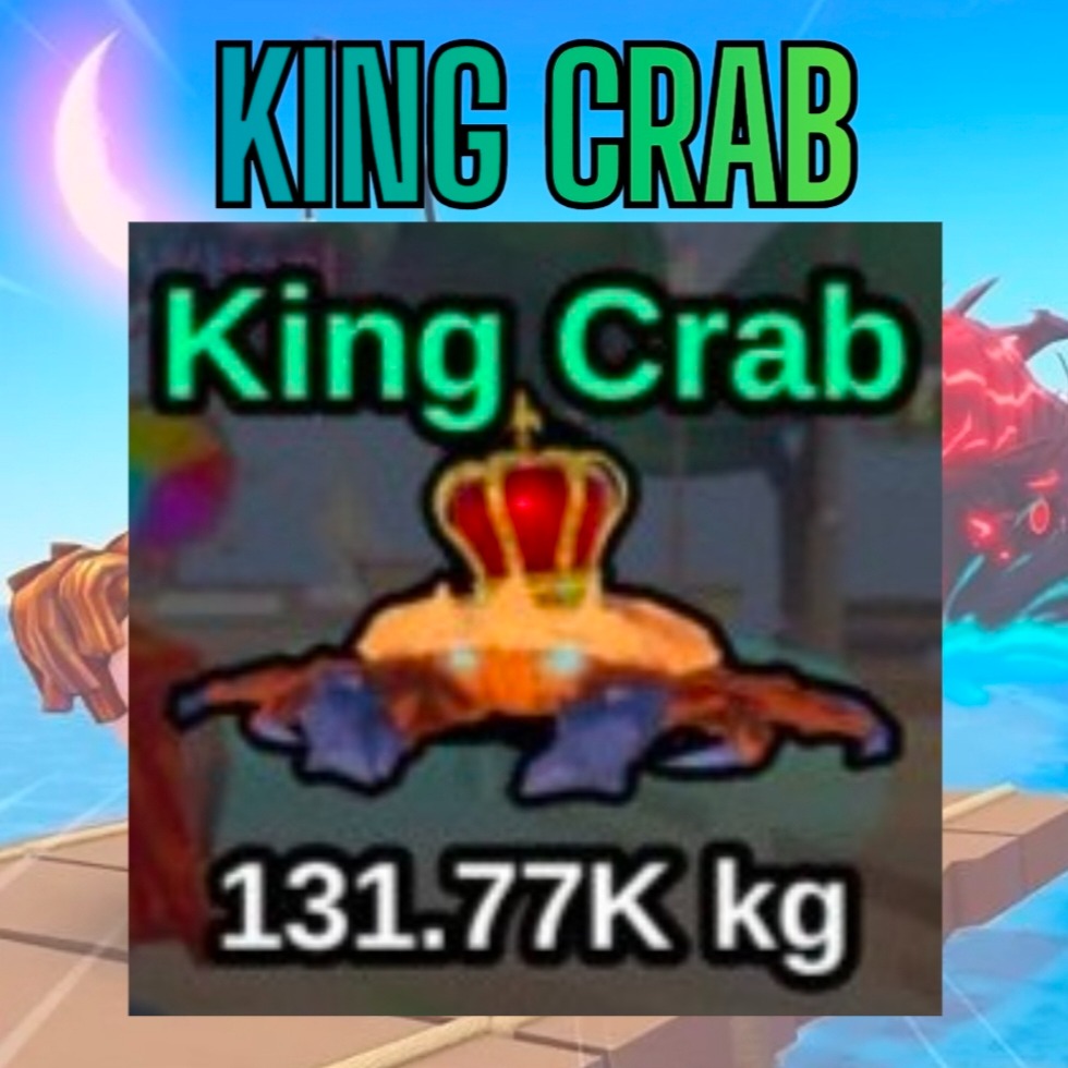 Jual King Crab Fish It! - Roblox ROCKY STORE | VCGamers