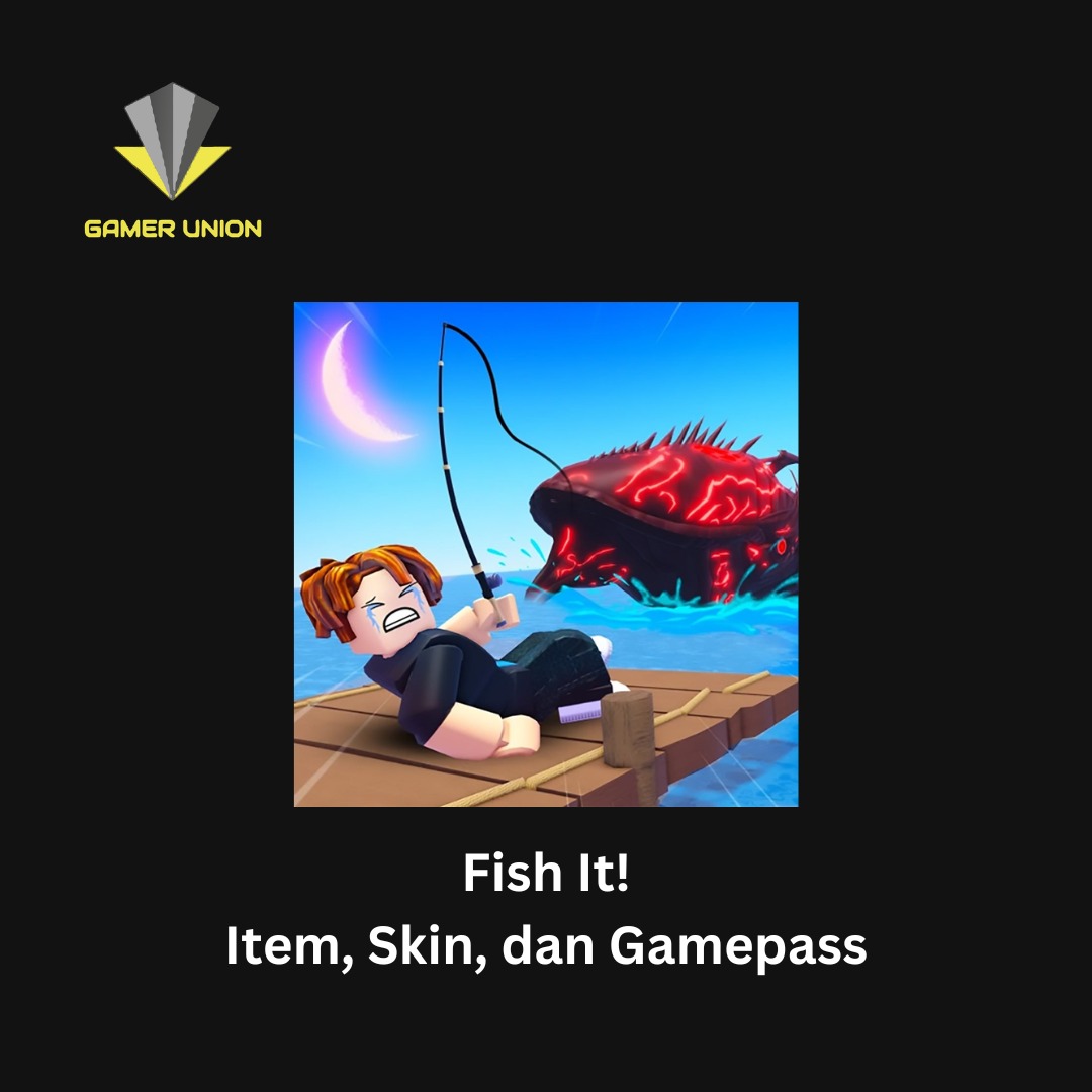 Jual 5 Spins Fish It! - Roblox Gamer Union Store | VCGamers