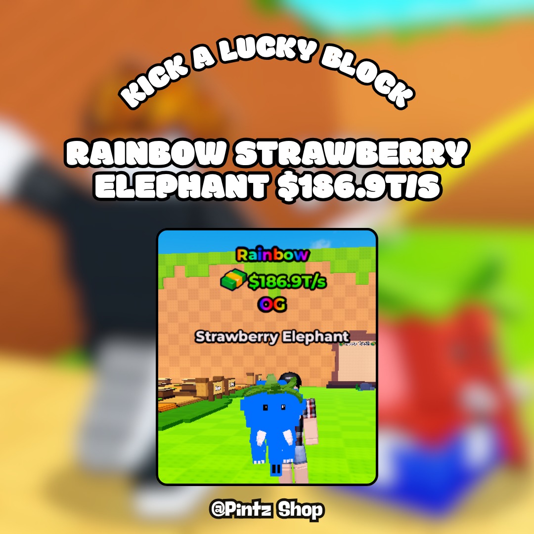 Jual Brainrot 150T/s Kick a Lucky Block - Roblox Pintz Shop | VCGamers