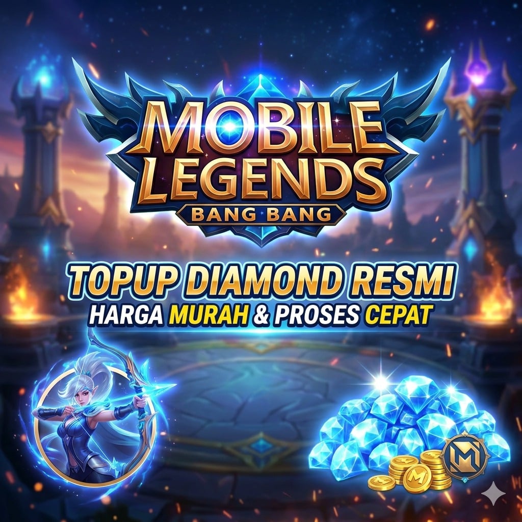 Jual  7.660 Diamonds Mobile Legends AC | VCGamers