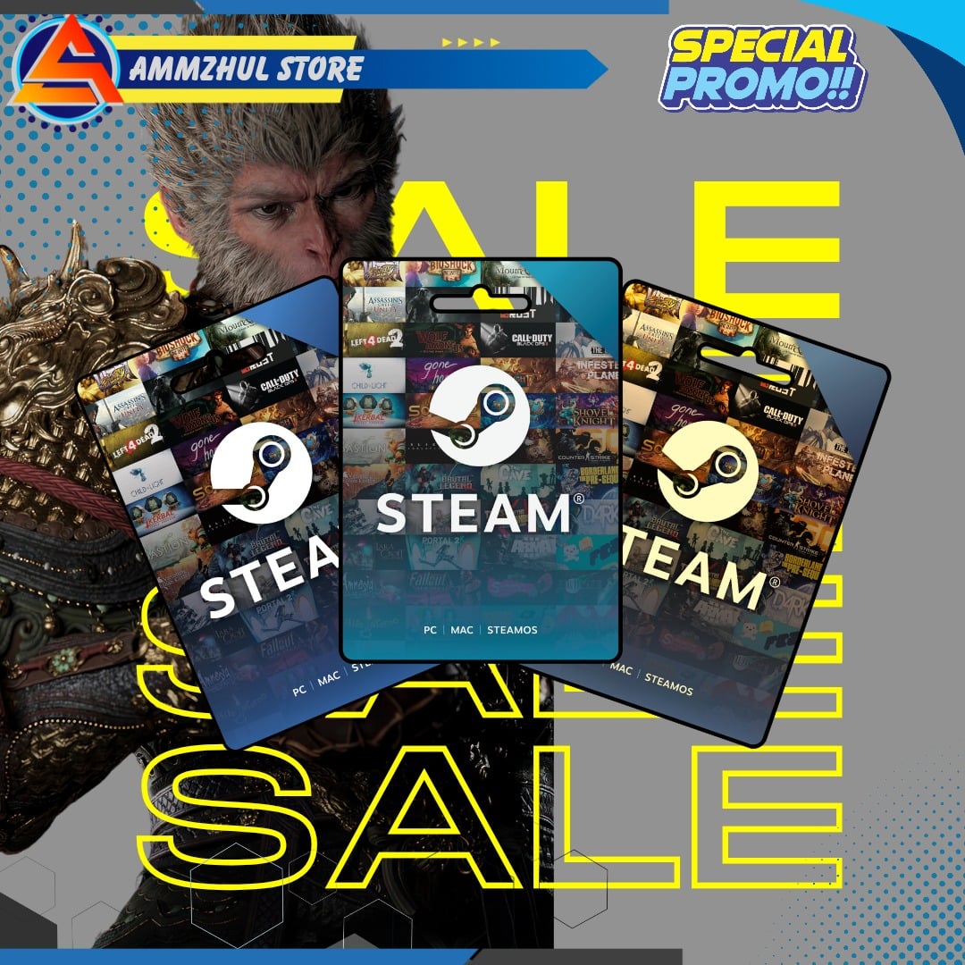 Jual IDR 6.000 Steam Ammzhul.store | VCGamers