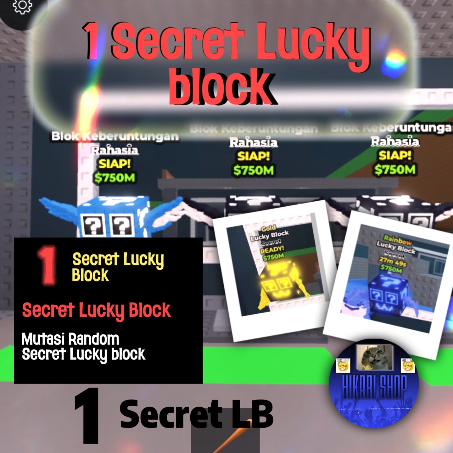 Jual Cheapest Secret Account Steal A Brainrot - Roblox HIKARI FIRE 00 | VCGamers