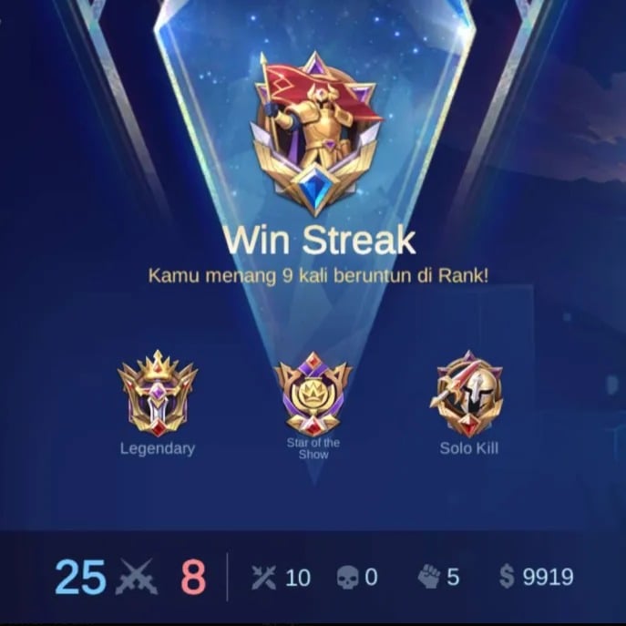 Jual Paketan Rank  Legend - Mythic Mobile Legends Far Store | VCGamers