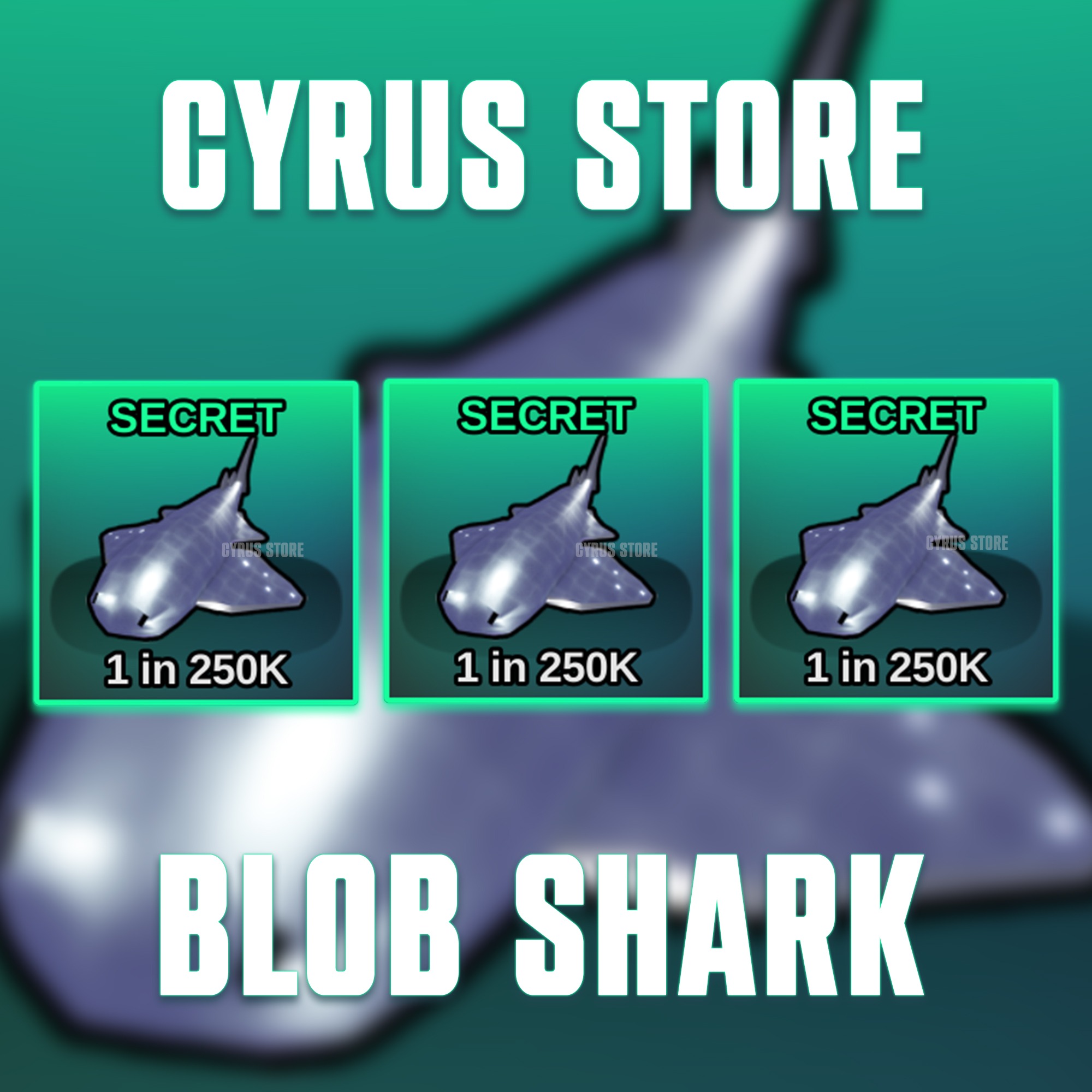 Jual Blob Shark x100 Fish It! - Roblox Cyrus Store | VCGamers