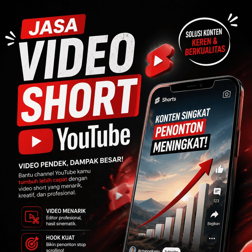 Jual 100 Views Video Shorts YouTube NINJA STORE  | VCGamers