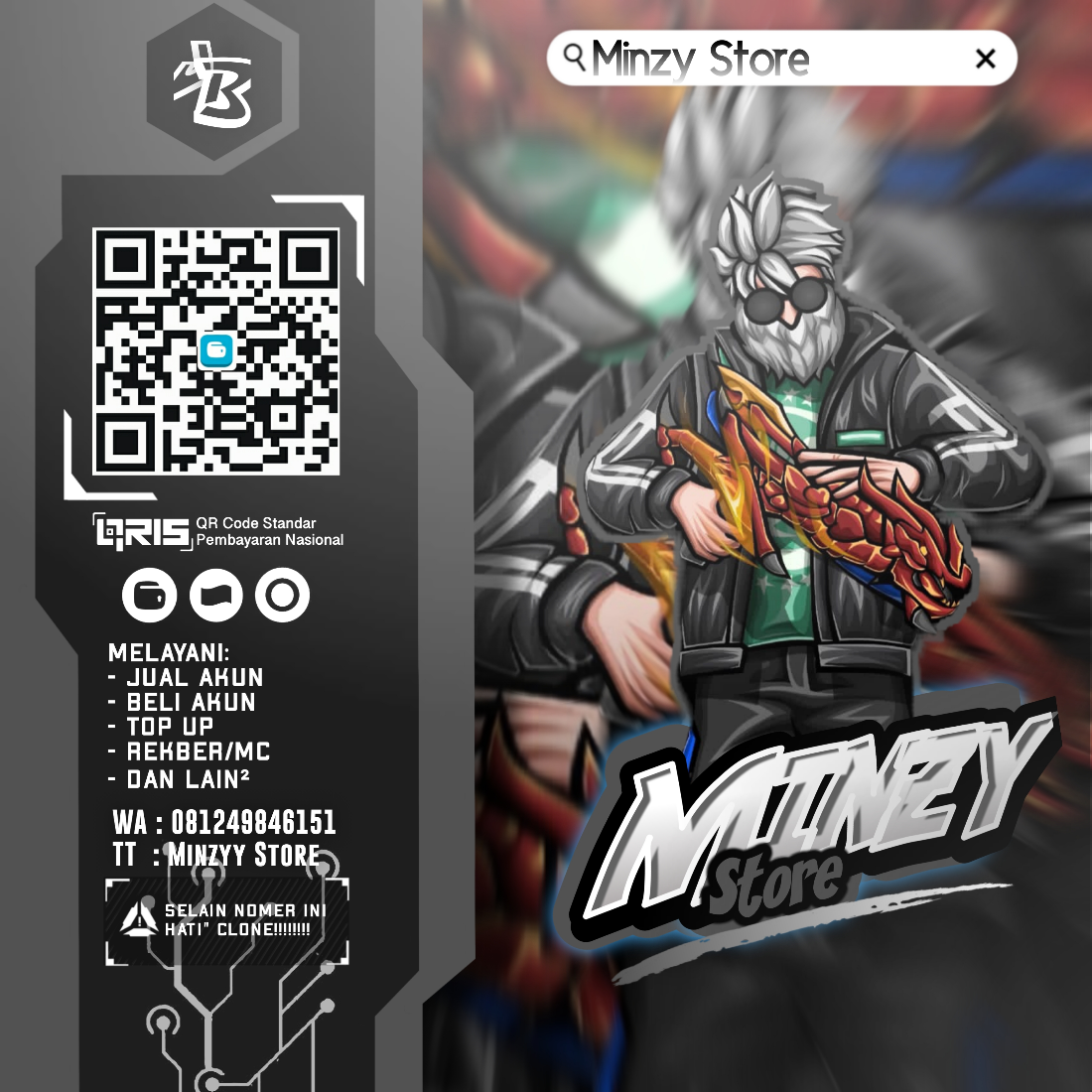 Daftar Produk Minzyy store Terlaris & Terlengkap - VCGamers