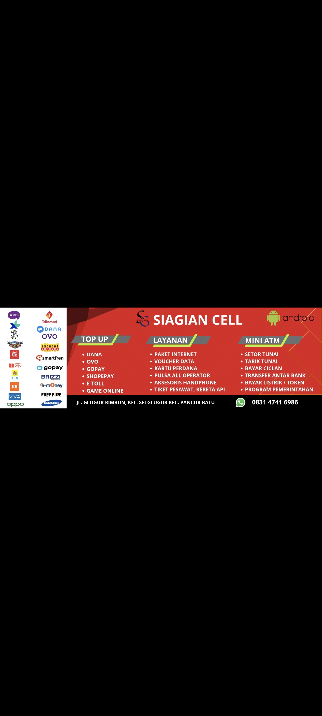 Daftar Produk Siagian Cell Terlaris & Terlengkap - VCGamers
