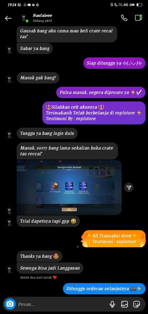 Daftar Produk VANN STORE Terlaris & Terlengkap - VCGamers