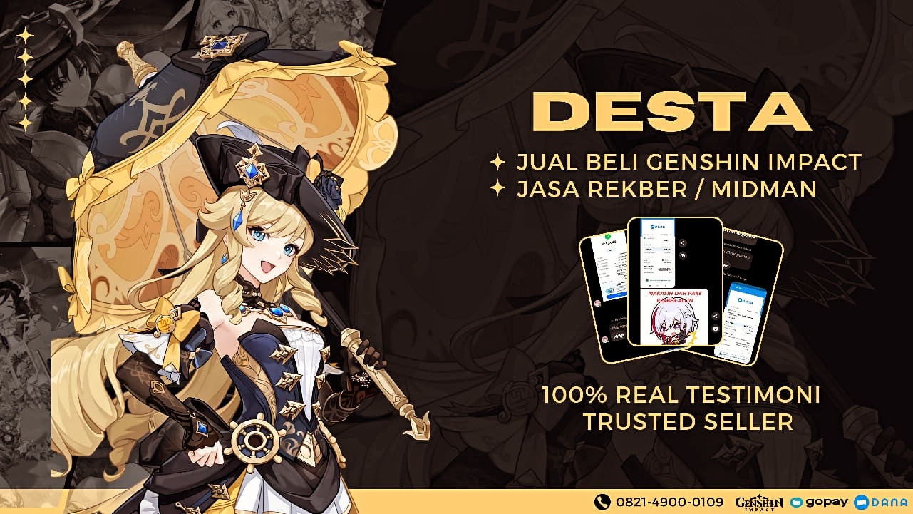 Daftar Produk genshinstore.dst Terlaris & Terlengkap - VCGamers