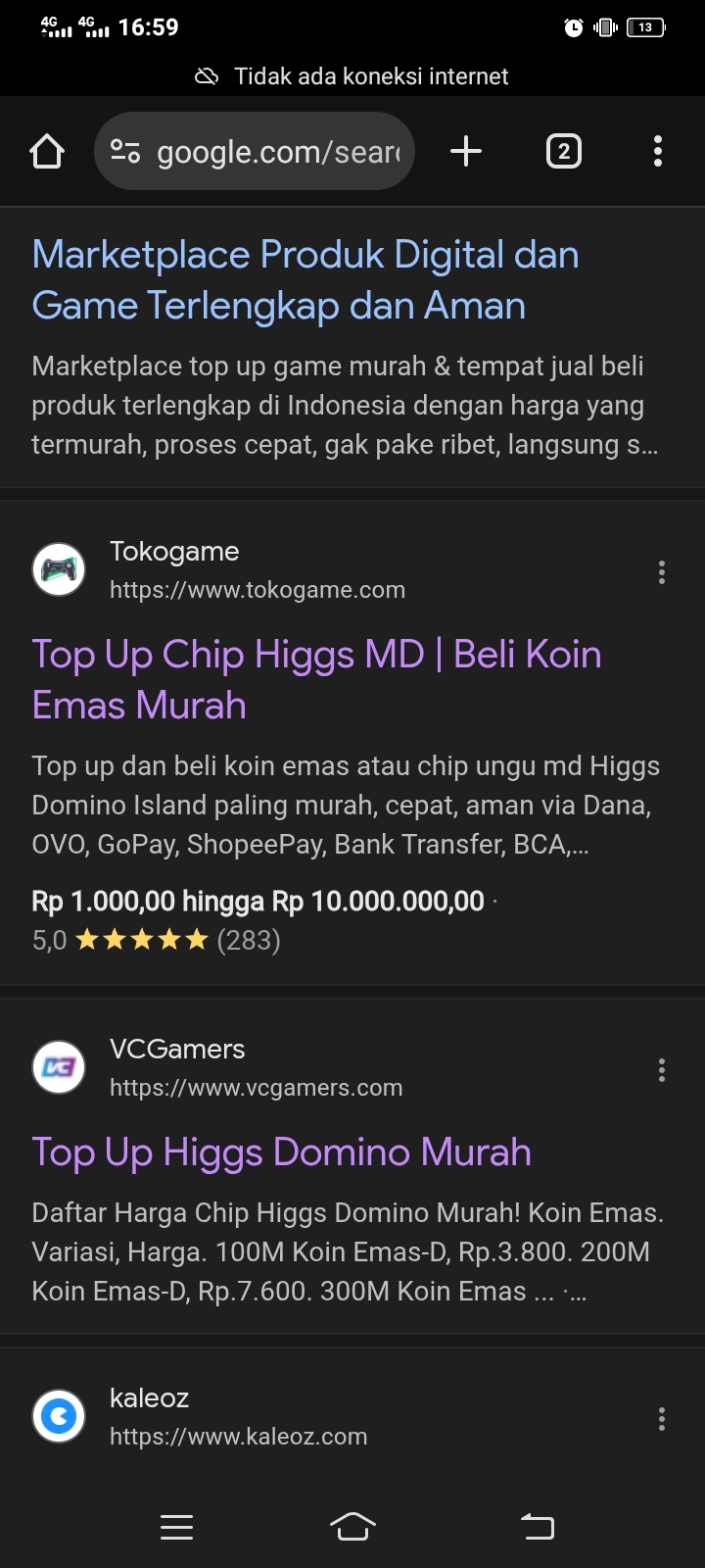 Daftar Produk Jinbox Terlaris & Terlengkap - VCGamers