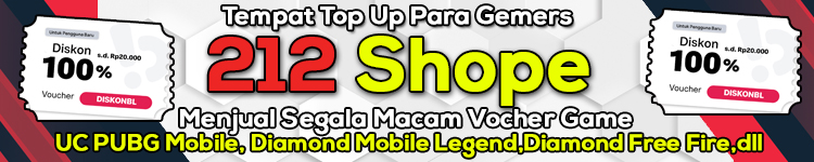 Daftar Produk 212 SHOPE Terlaris & Terlengkap - VCGamers