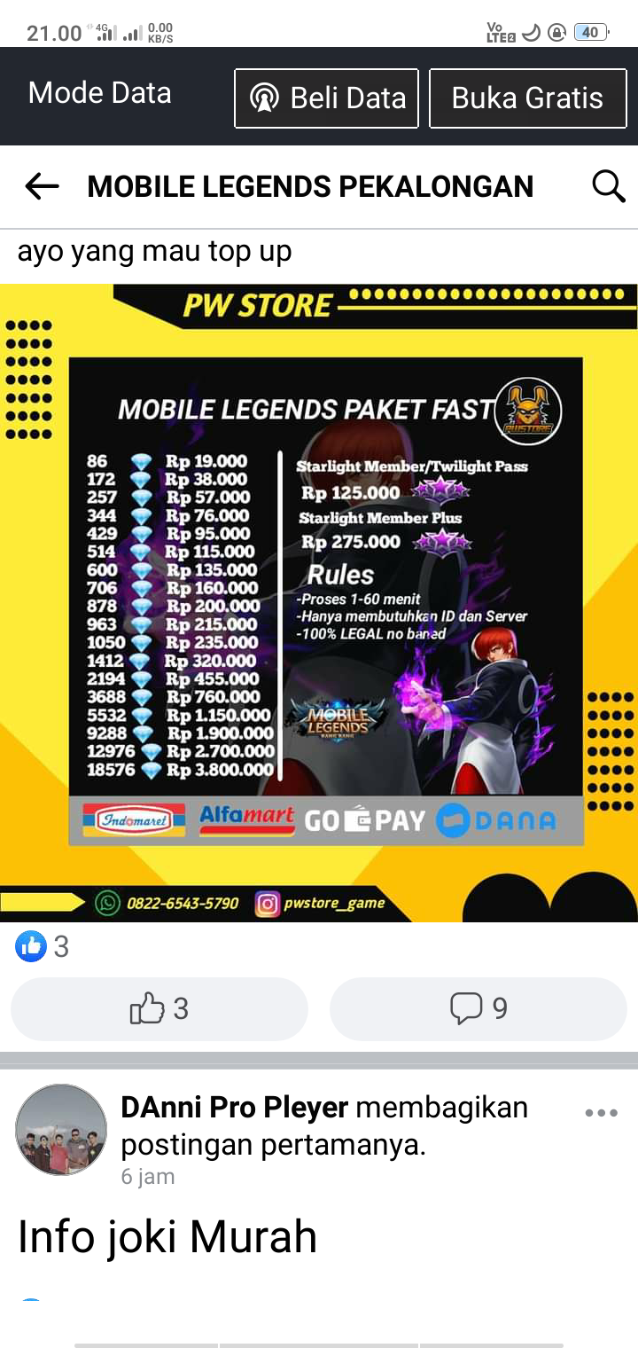 Daftar Produk Darkshop Terlaris & Terlengkap - VCGamers