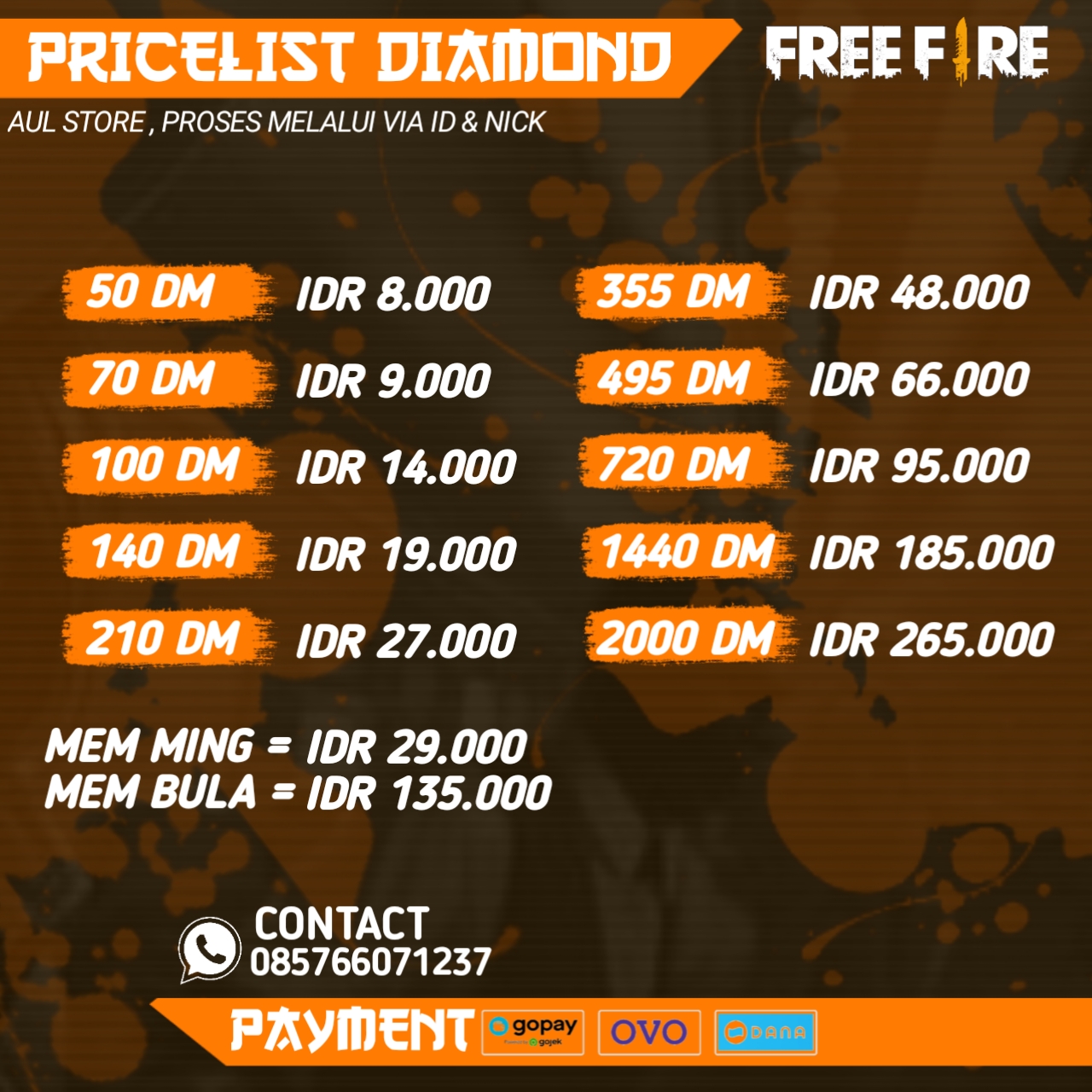 Daftar Produk Aul store Terlaris & Terlengkap - VCGamers