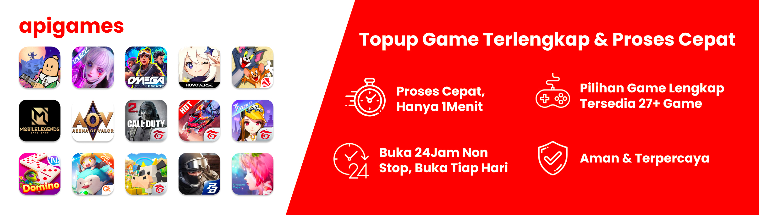 Daftar Produk ApiGames Terlaris & Terlengkap - VCGamers