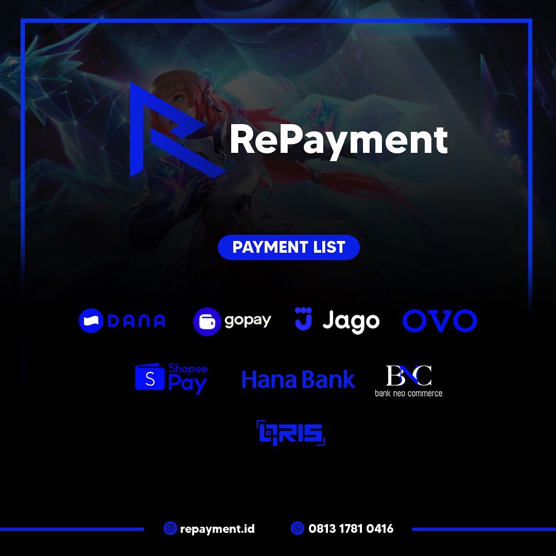 Daftar Produk Repayment Terlaris & Terlengkap - VCGamers