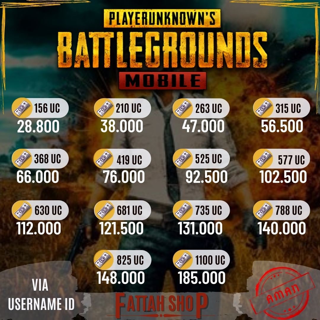 Daftar Produk Fattah.shop Terlaris & Terlengkap - VCGamers