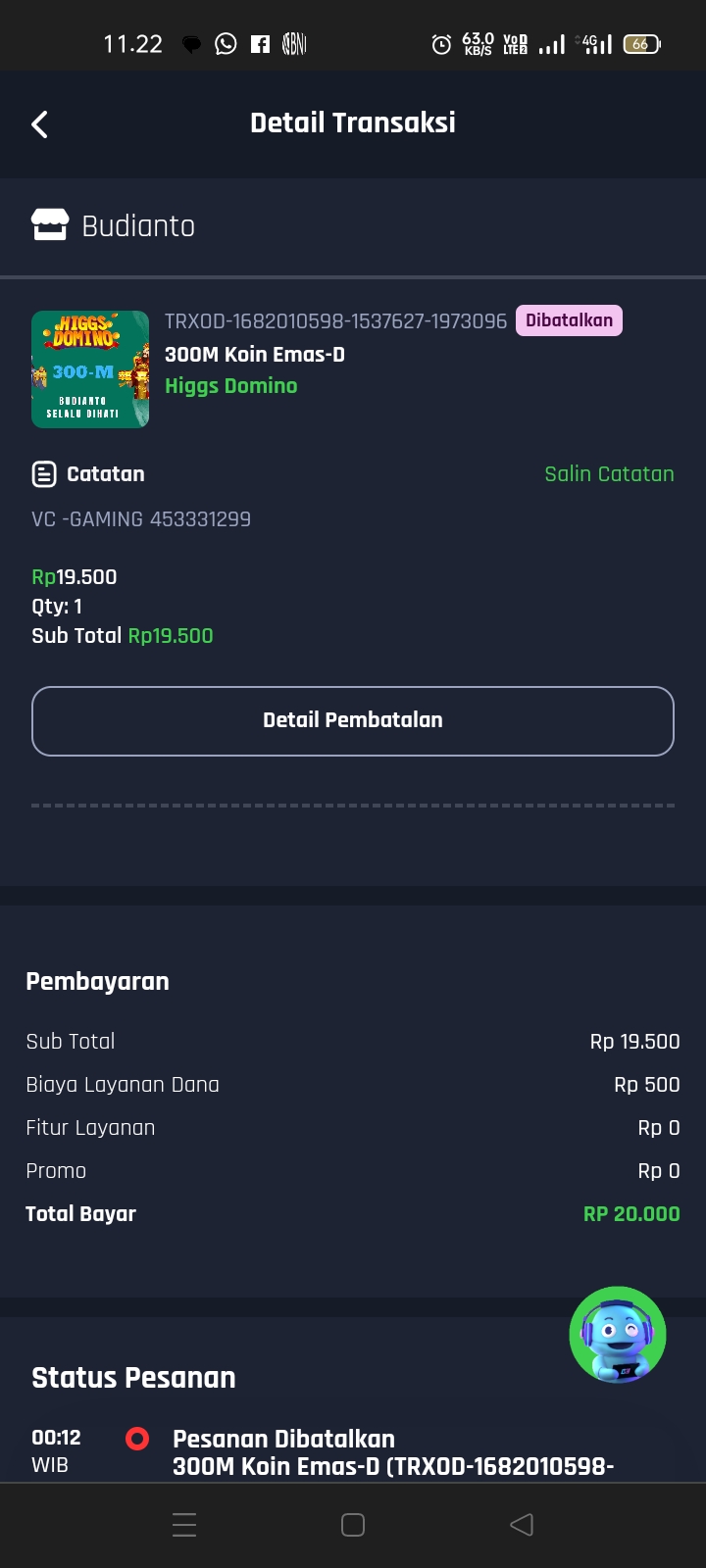 Daftar Produk Muhammad Syahroni Store Terlaris & Terlengkap - VCGamers