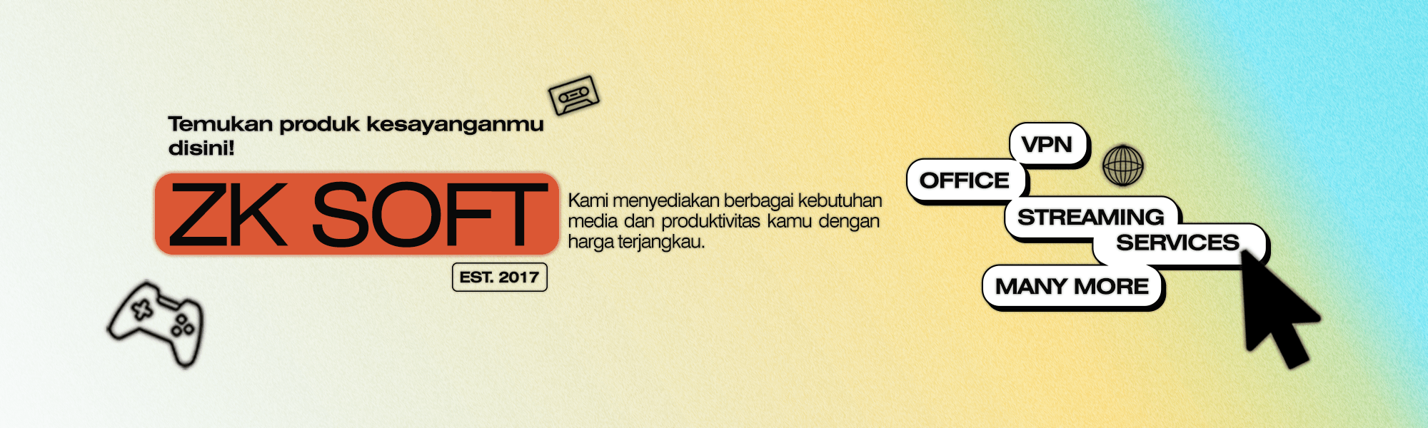 Daftar Produk ZK SOFT Terlaris & Terlengkap - VCGamers