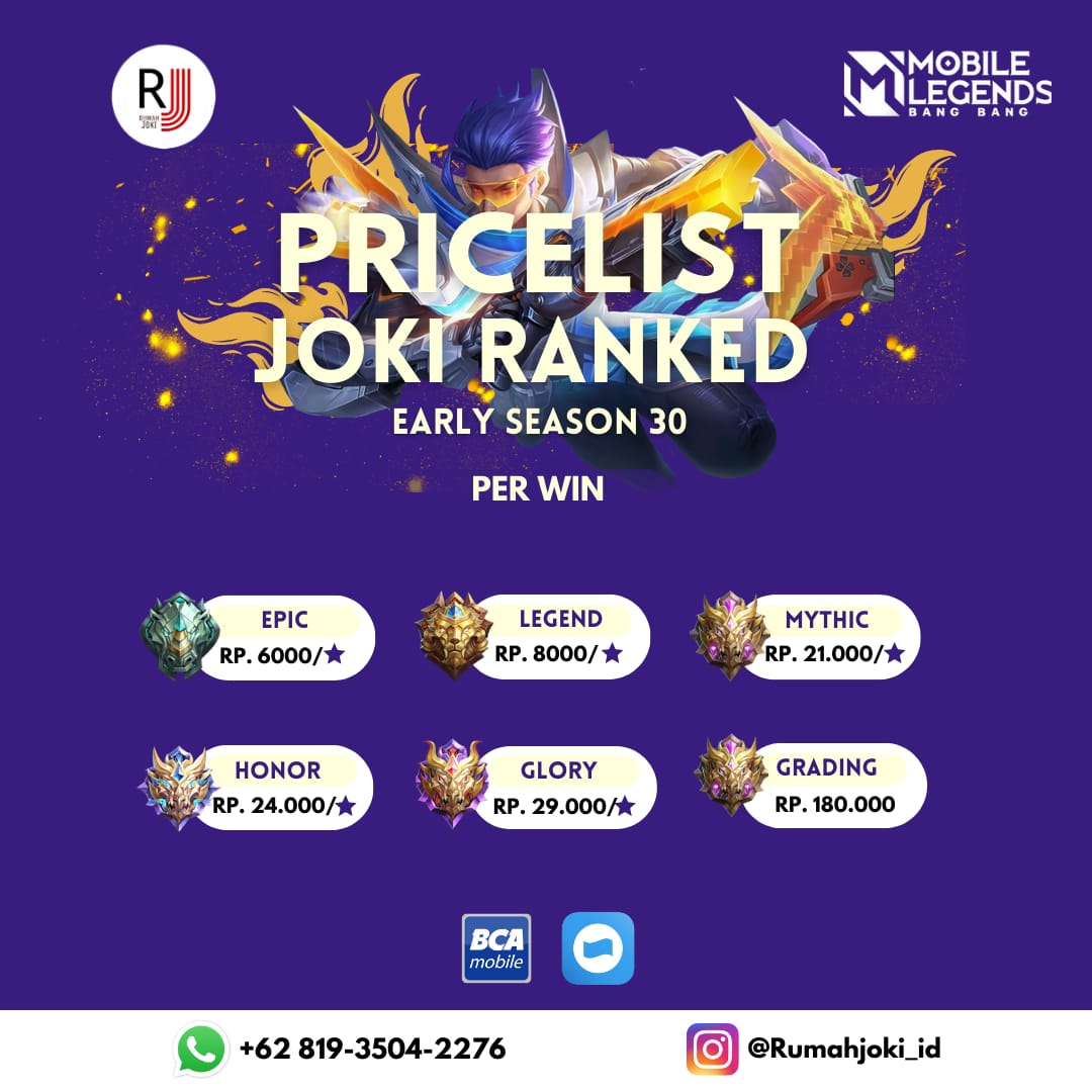 Daftar Produk Rumahjoki Terlaris & Terlengkap - VCGamers