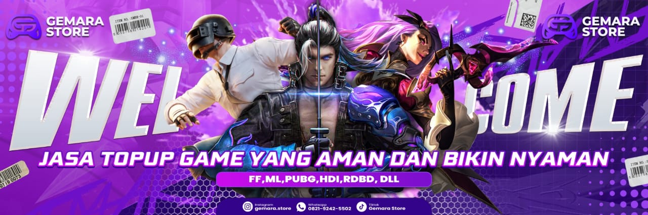 Daftar Produk Gemara Topup Store Terlaris & Terlengkap - VCGamers