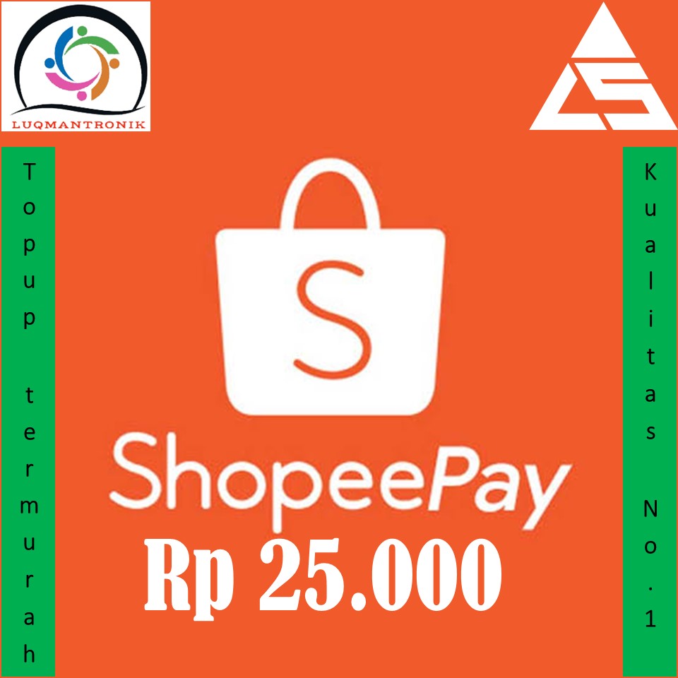 Jual IDR 25.000 Shopee LUQMANSHOP | VCGamers