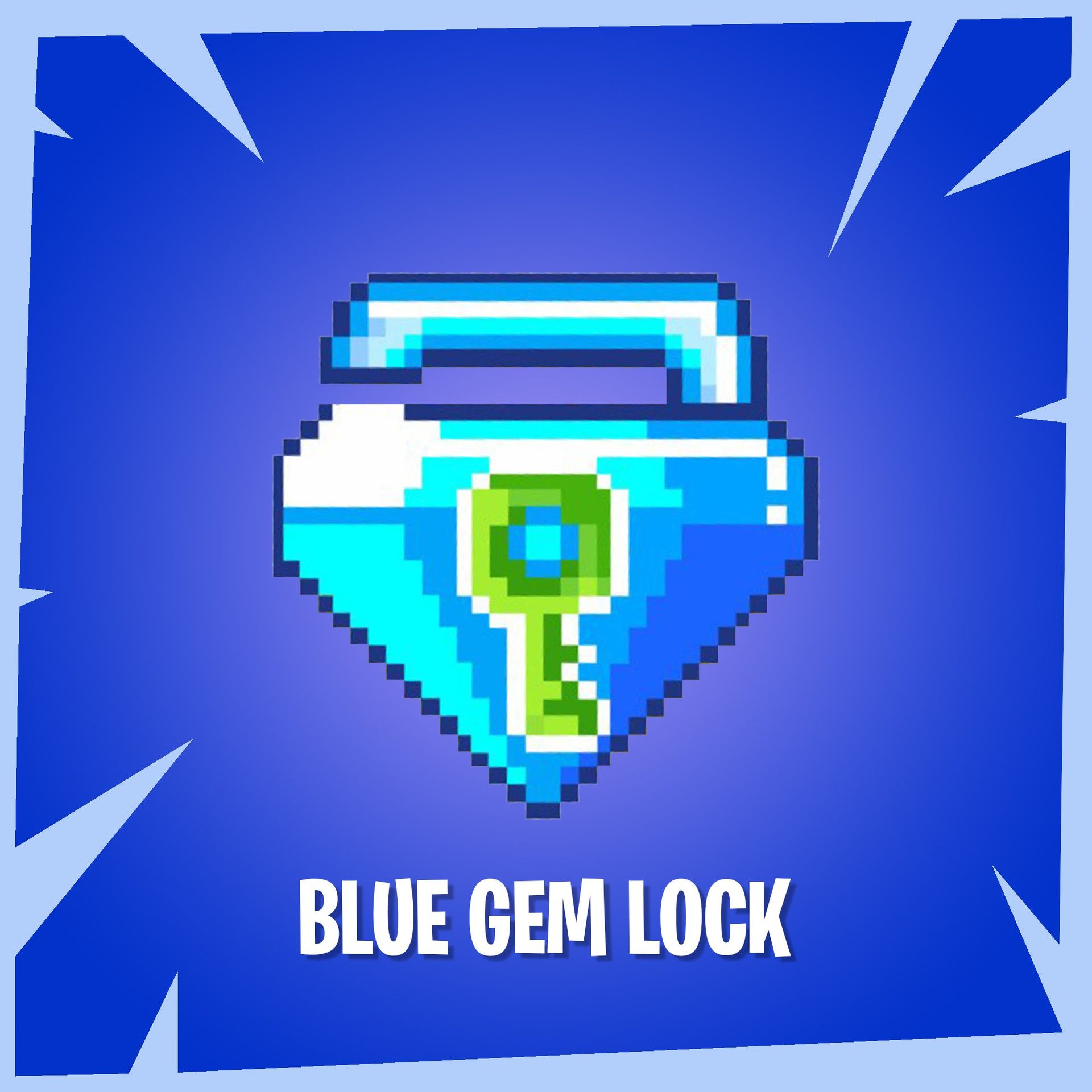 Jual Blue Gem Lock Growtopia | VCGamers