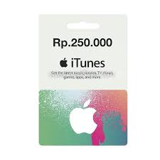 Jual IDR 250.000 iTunes ZiFans | VCGamers