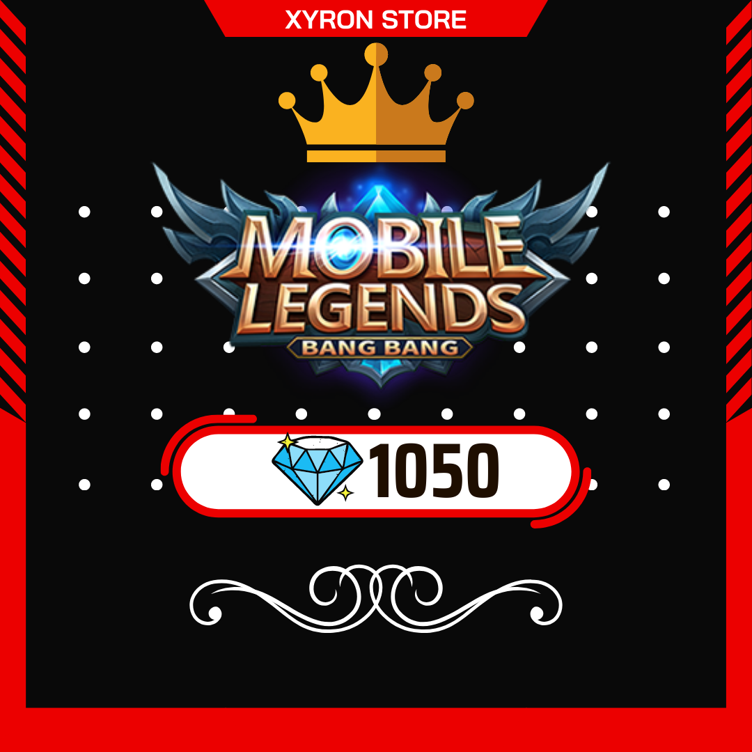 Jual 1050 Diamonds Mobile Legends Xyron Store | VCGamers