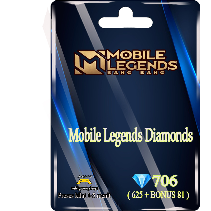 Jual 706 Diamonds Mobile Legends MLDgame_shop | VCGamers