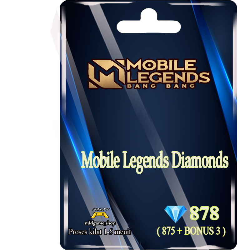 Jual 878 Diamonds Mobile Legends MLDgame_shop | VCGamers