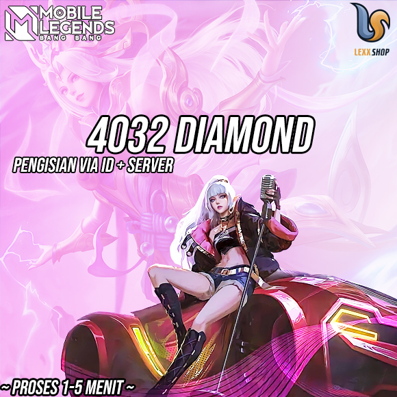 Jual 4032 Diamonds Mobile Legends Lexx Shop | VCGamers