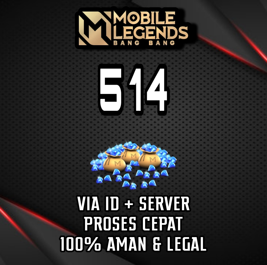 Jual 514 Diamonds Mobile Legends JETZ SHOP | VCGamers