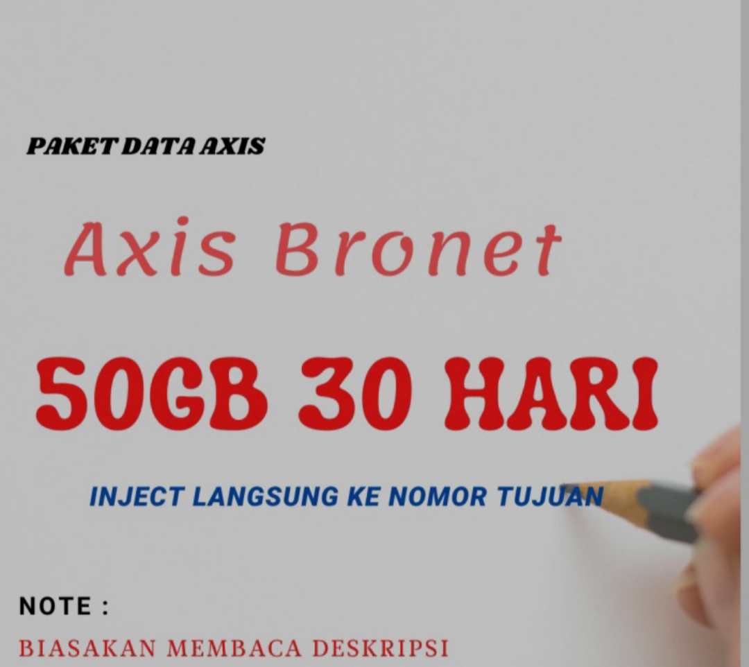 Jual Bronet 50GB / 30 Hari Axis Heripay | VCGamers